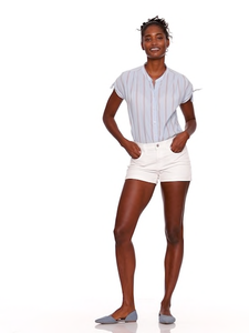 old navy white jean shorts