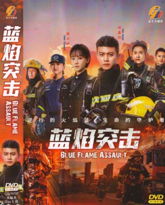 CHINESISCHES DRAMA DVD BLUE FLAME ASSAUB 蓝焰突击 VOL.1-33 ENDREGION ALLE ENG SUB