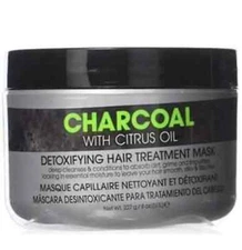 Lot 2x Hair Chemist Charcoal With Citrus Oil Detoxifying Hair Treatment Mask 8oz