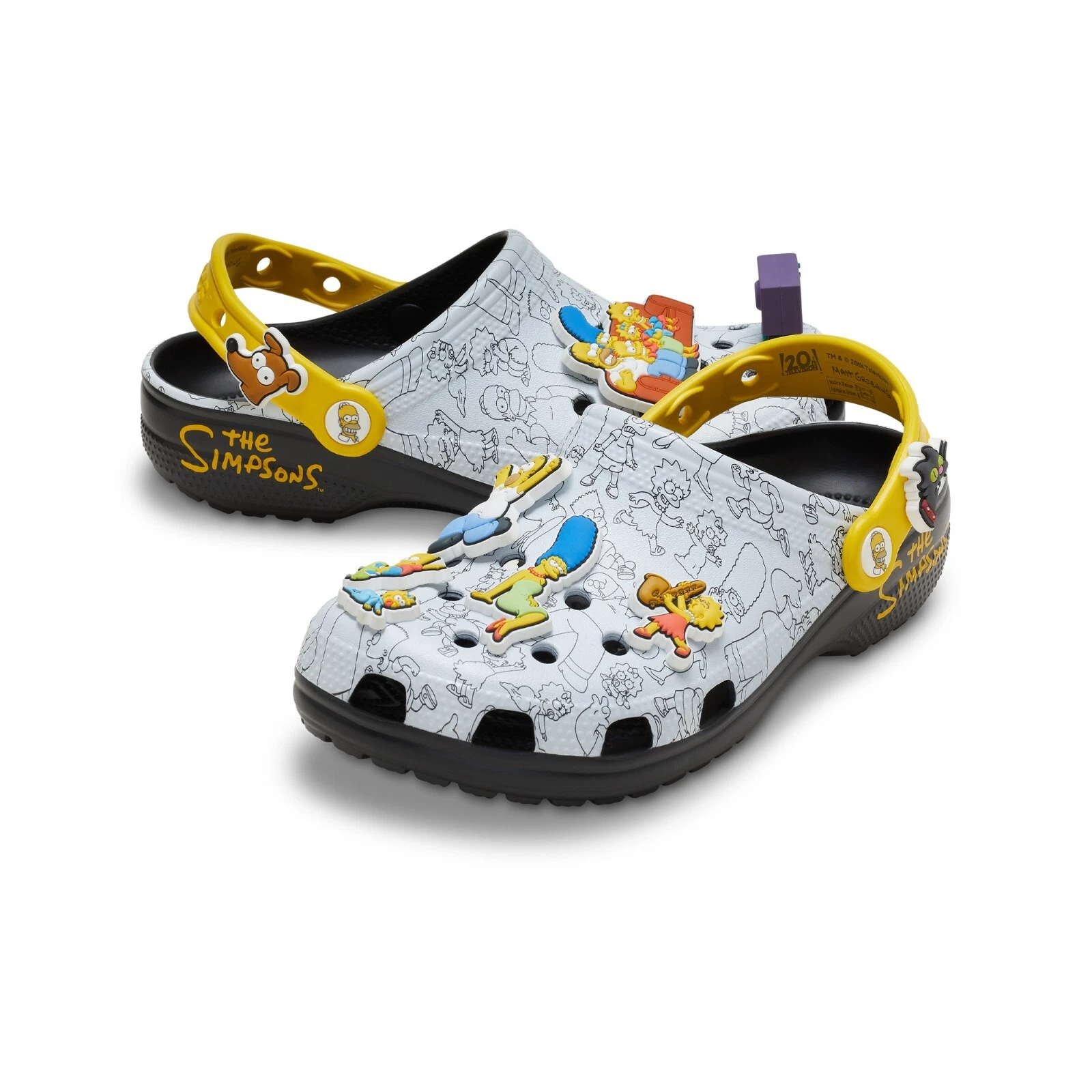 Crocs x The Simpsons Men's Classic Clog (Multi) 211106-90H