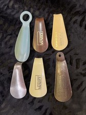 Vintage Shoe Horn Lot Montgomery Ward, JCPenney, Mason Shoes, Stanly Home  