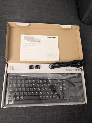 Cherry G84-5500LUMEU-2 Black 15 Ultraslim XS Touchpad Mechanical Keyboard
