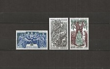 FRANCE 1967 .  Série  N°s  1537 à 1539 .  Neufs **  (MNH) .