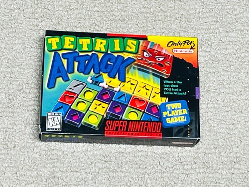 Tetris Attack mit Poster - Komplett Super Nintendo SNES Spiel CIB Original - Bild 12 von 13