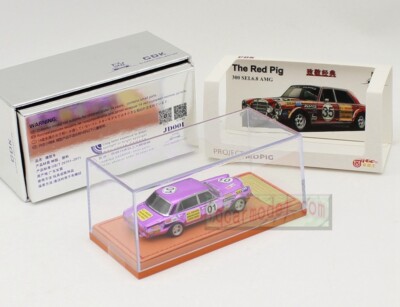 1/64 CDK MERCEDES BENZ 300 SEL 6.8 AMG 1971 #01 purple color Resin Car Model