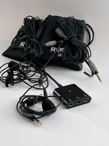 Rode SC6-L Mobilny podcast Clip On Klapka Lavalier Mikrofon Apple iPhone Lightning