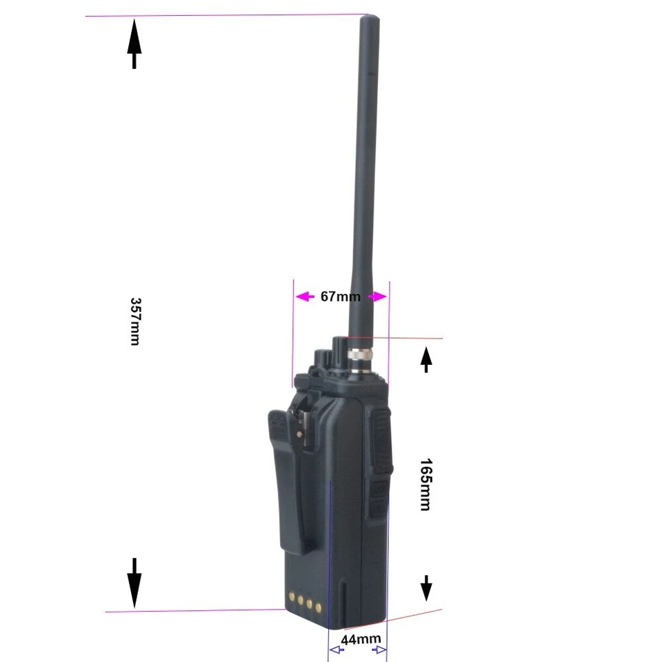 QYT CB-58 4W 12V 26.965-27.405MHz CB Walkie Talkie AM/FM Handheld Citizen Band - Image 4 of 4