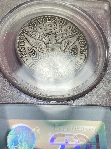 1914-S Barber Half Dollar - 50c PCGS VF20 San Francisco Issue Old Blue Holder - Picture 8 of 8