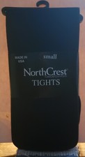NorthCrest Casual Comfort Tights Black Size Small