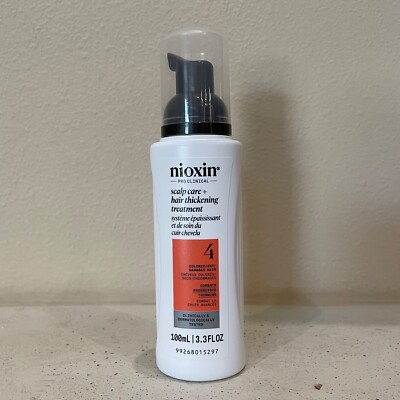 Nioxin Pro Clinical 4 Scalp Care+Hair Thickening Treatment 3.3 oz new packaging