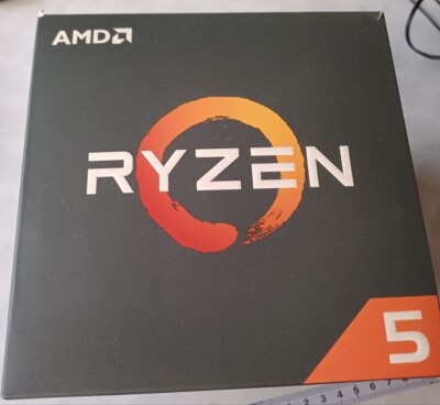 LEERE ORIGINALVERPACKUNG AMD Ryzen 5 2600 CPU Packaging BOX ONLY NO CPU