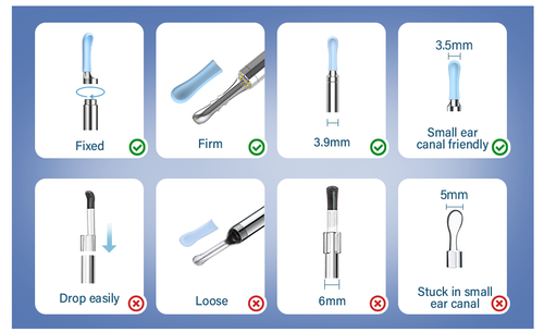 R1 New Generation Smart Visual Ear Sticks Endoscope High Precision Ear Cleaner - Picture 9 of 15
