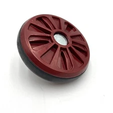 SHARK NV771 NV771QRD LEFT OR RIGHT WHEEL ASSEMBLY W/ PIN GENUINE OEM PART RED