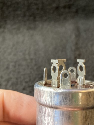 Used Nichicon 25-228 Capacitor - Rated 100 MFD at 300 WV, or 300 MFD at 175 WV - Picture 4 of 6