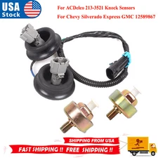 1Set For ACDelco 213-3521 Knock Sensors for Chevy Silverado Express GMC 12589867