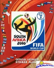 2010 Panini World Cup FIFA South Africa HUGE 72 Page Collectors Sticker Album !