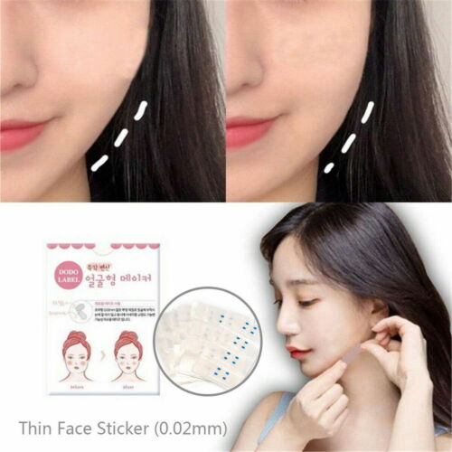 40PC Set Instant Face Neck and Eye Lift Facelift V Shape Tapes Anti- Wrinkle - Picture 2 of 7