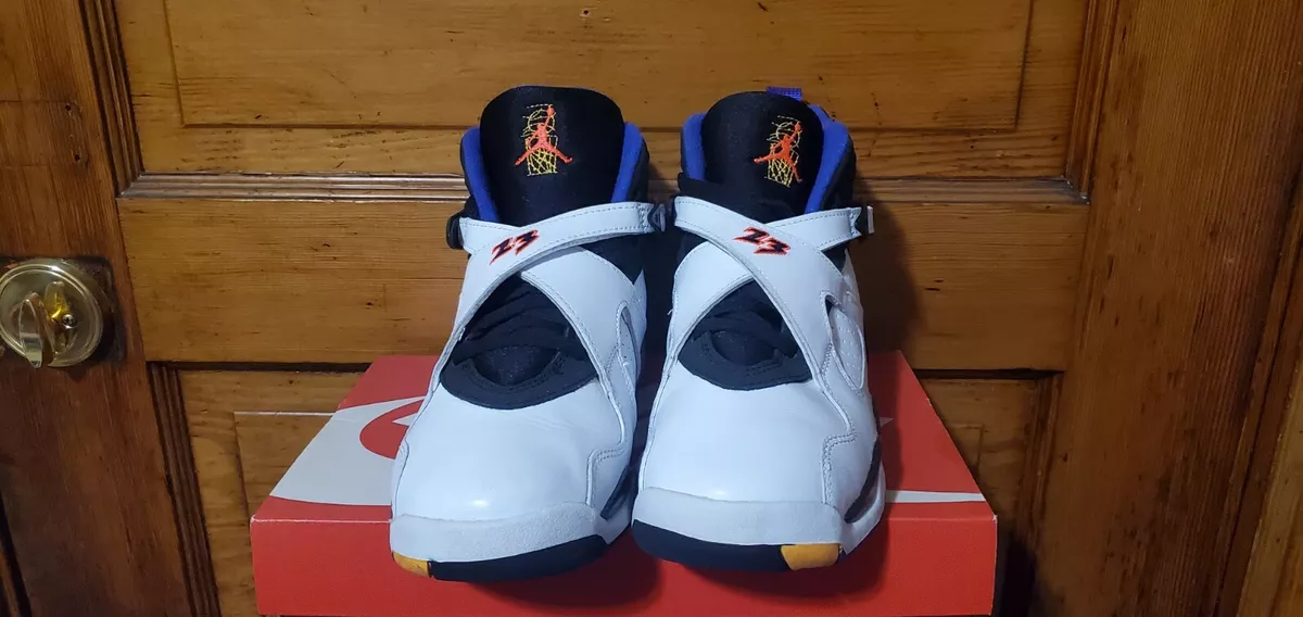 Air Jordan 8 Retro 3 Peat 2015 Use Size 7y With Replacement Box