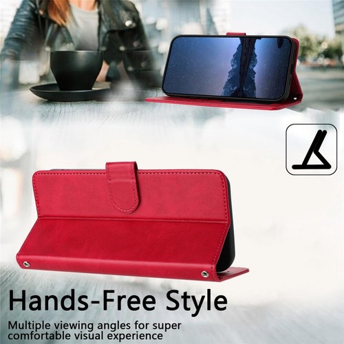 For Motorola Moto G85 G55 G84 G54 G34 Edge50 Leather RFID Wallet Case Flip Cover - Picture 55 of 85