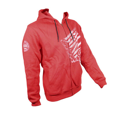 Billabong Red Fire Zip Hoodie Australia Hood Surf & Skate Kapuzen Hoody Sweat