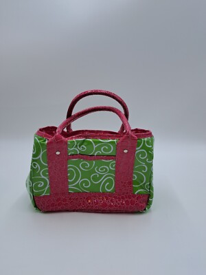 Insulated Lunch Bag Box Womens Girls Kids Faux Alligator Print