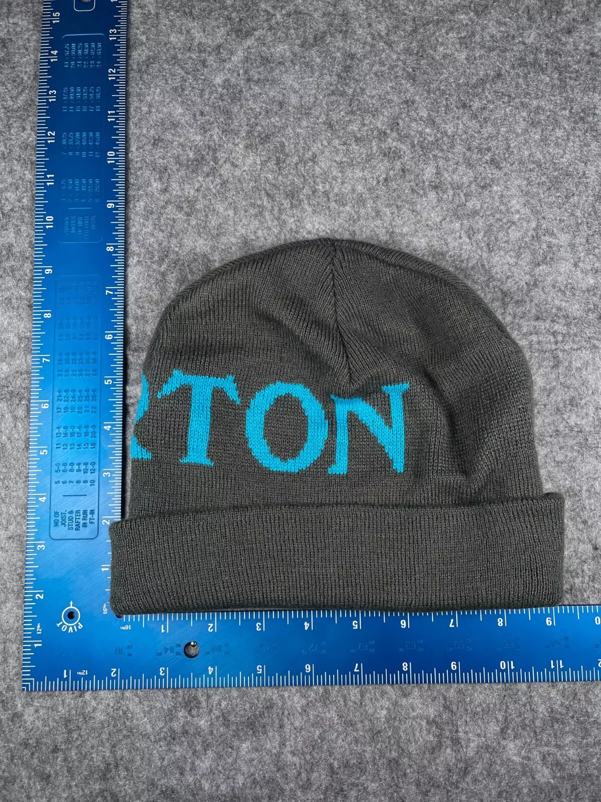 burton beanie toque knit 100% acrylic skater skateboard ski 