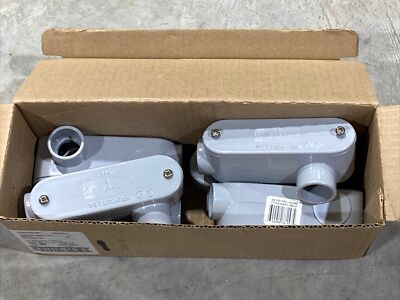 Qty.6 IPEX Kraloy 3/4  PVC LL Access Fitting 020027 New