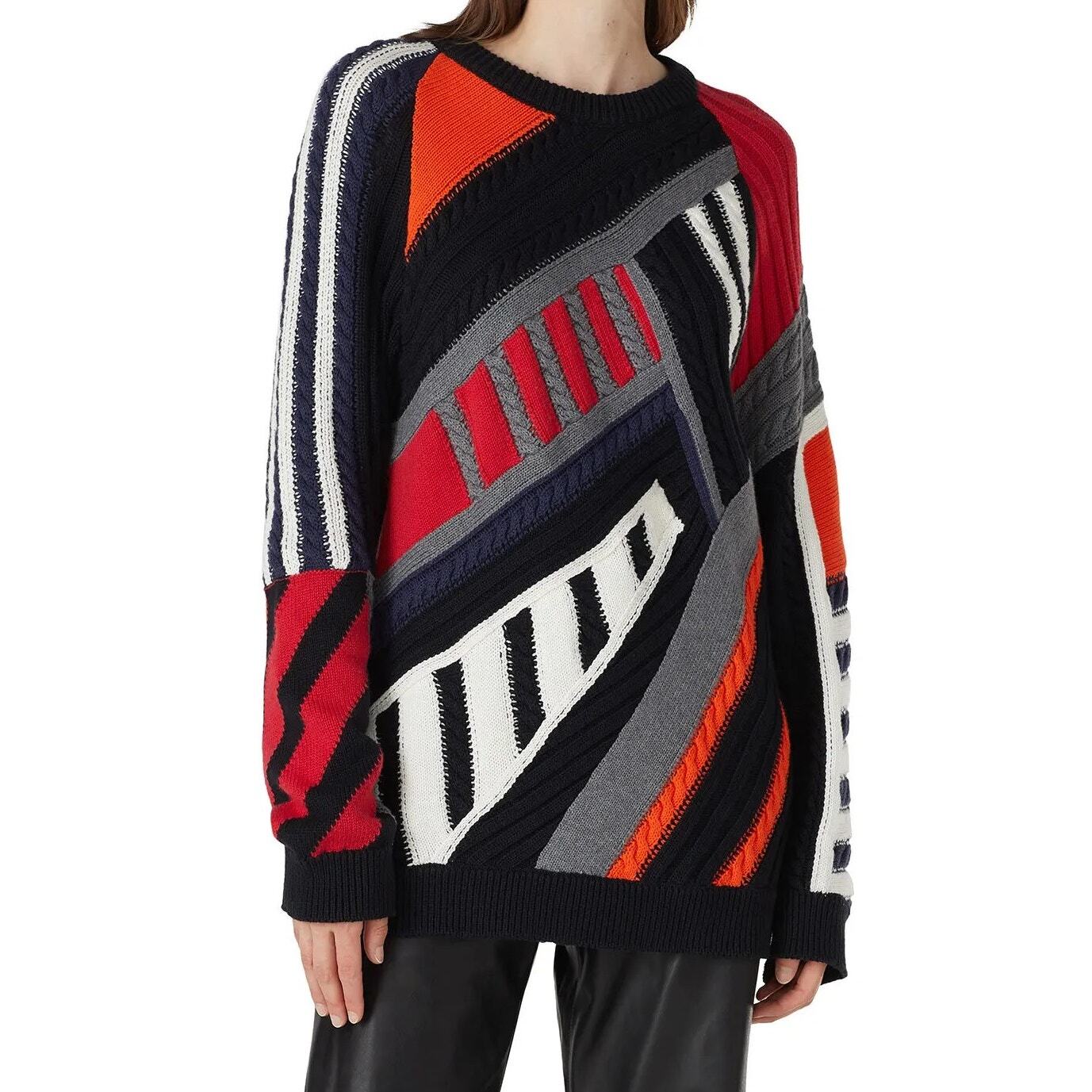 Koché Patchwork Oversized Sweater LARGE - image 1
