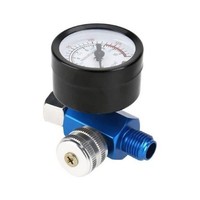 1/4 Zoll Druckregler Mit Manometer FüR Lackierpistole Spritzarbeiten