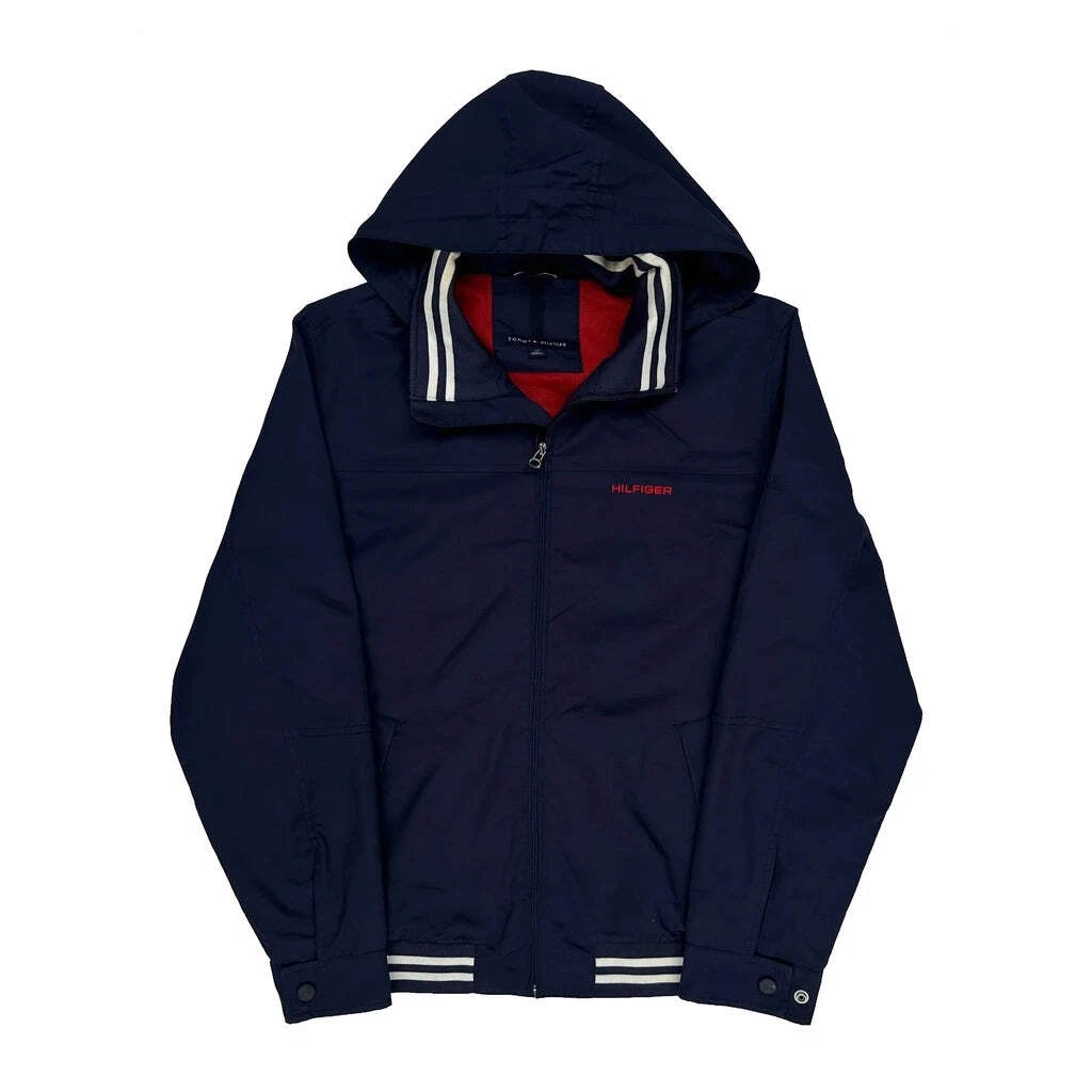 Tommy Hilfiger Windbreaker - Large Navy Polyester