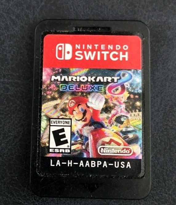 NINTENDO SWITCH GAME MARIOKART DELUXE 8 Game Only No Case