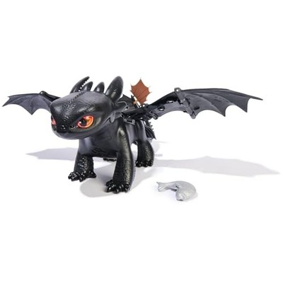 Spin Master How To Train Your Dragon Tame & Train Toothless - 6072728 - Black