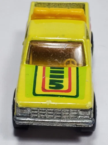 Vintage 1982 Hot Wheels Mean Green Racing Team Pickup Truck Malaysia b4