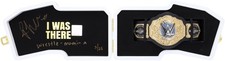 Rhea Ripley Signed WrestleMania 41 Dice Mini Title w/Wrestle-Mami-a Insc - LE 25