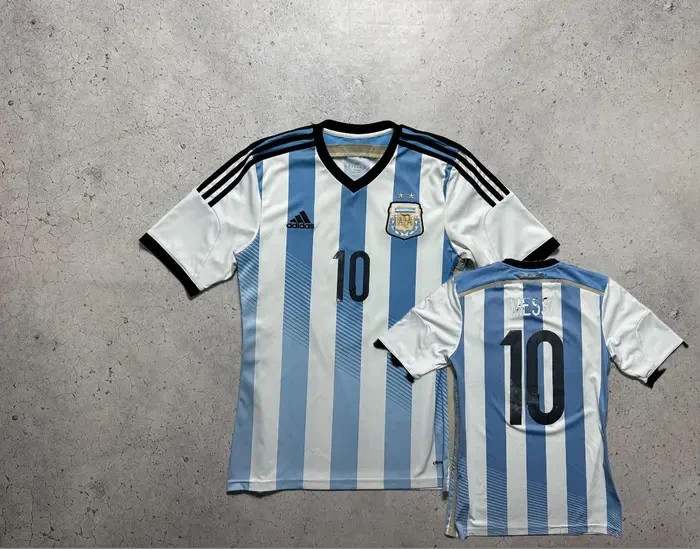 Adidas Argentina Team Lionel Messi #10 2013/14 Soccer Jersey