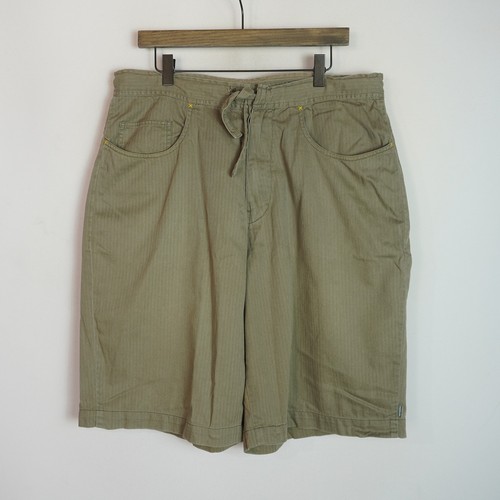 90S 00S Early WTAPS Double Taps Military Herringbone Easy Shorts Short Pants Kha
