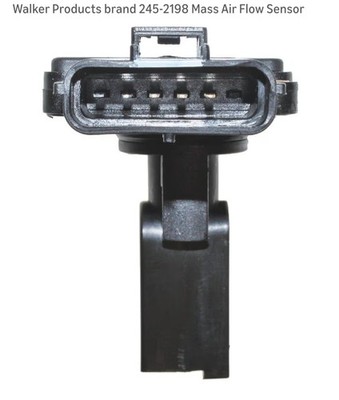 Walker Products Brand 245-2198 Mass Air Flow Sensor Replacement