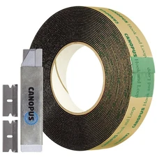 CANOPUS Hook and Loop Strips with Adhesive, Reclosable Fastener, Heavy Duty S...