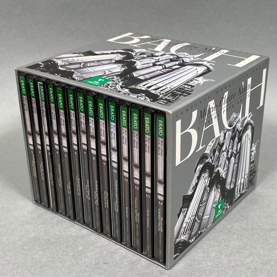 Bach* / Marie-Claire Alain – Complete Works For Organ (14 CD Boxed Set) - Image 2 of 2