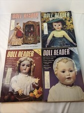 Lot 4 Doll Reader 1980s Magazines Oct 85, April 86, Aug 87, Nov 87