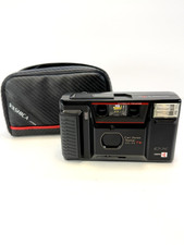 Yashica T AF DX 35mm Camera Zeiss Tessar T AS-IS Parts Repair w/ Case