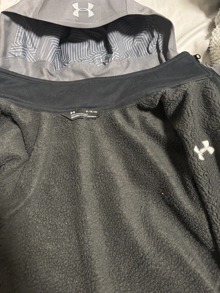 Under Armour Men's Coldgear UA Porter 3-In-1 Jacket - Gray, Size XL - Image 4 of 4