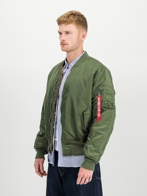 Alpha Industrie MA 1 Classic Bomberjacke Sage Green (grün)