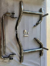 OS&D Advanblack Protek Rear Performance Crash Bar Saddlebags Guards