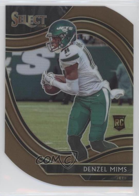 2020 Select Field Level Copper Prizm Die-Cut 204/355 Denzel Mims Rookie RC 02r9