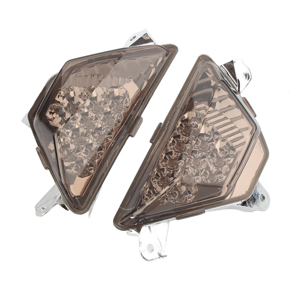 Motorcycle Turn Signal Indicator Amber Light For Kawasaki Ninja 300R EX300 13-17 - Image 3 of 4