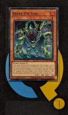 AGOV-EN008 Snake-Eye Oak Super Rare 1st Edition YuGiOh
