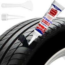 Tire Repair Glue, Professional Black Rubber Cement for Car, 1.76 Oz
