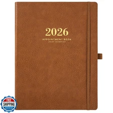 Weekly Appointment Book 2026 - Daily Hourly Planner 2026 with 15-