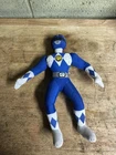 Vintage Kid Dimension Rare Blue Power Ranger Plush Doll Toy Adjustable Arms 12’